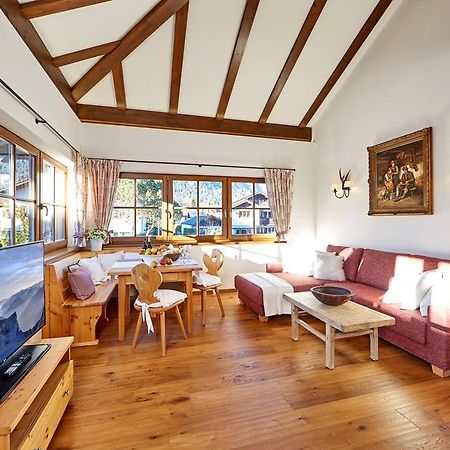 Ferienwohnung Alpspitzblick Garmisch-Partenkirchen Dış mekan fotoğraf